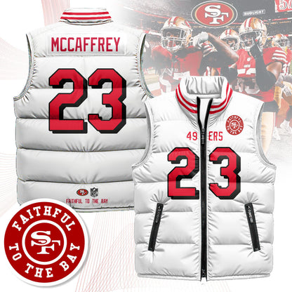 San Francisco 49ers Unisex Puffer Vest V1