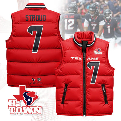 Houston Texans Unisex Puffer Vest