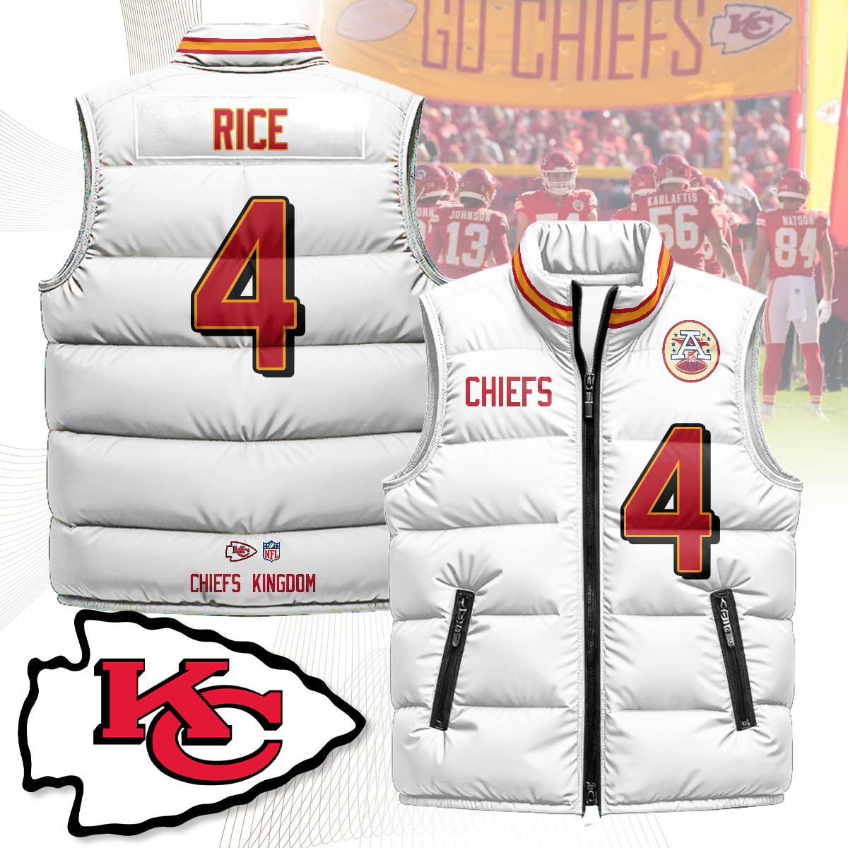 KC Unisex Puffer Vest