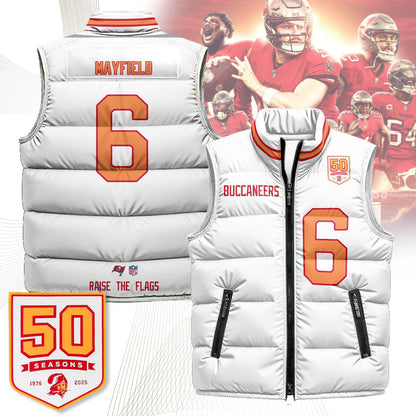 Tampa Bay Buccaneers Unisex Puffer Vest
