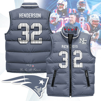 New England Patriots Rivalry Series Puffer Vest