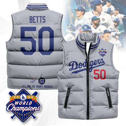 Los Angeles Dodgers Unisex Puffer Vest