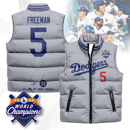 Los Angeles Dodgers Unisex Puffer Vest