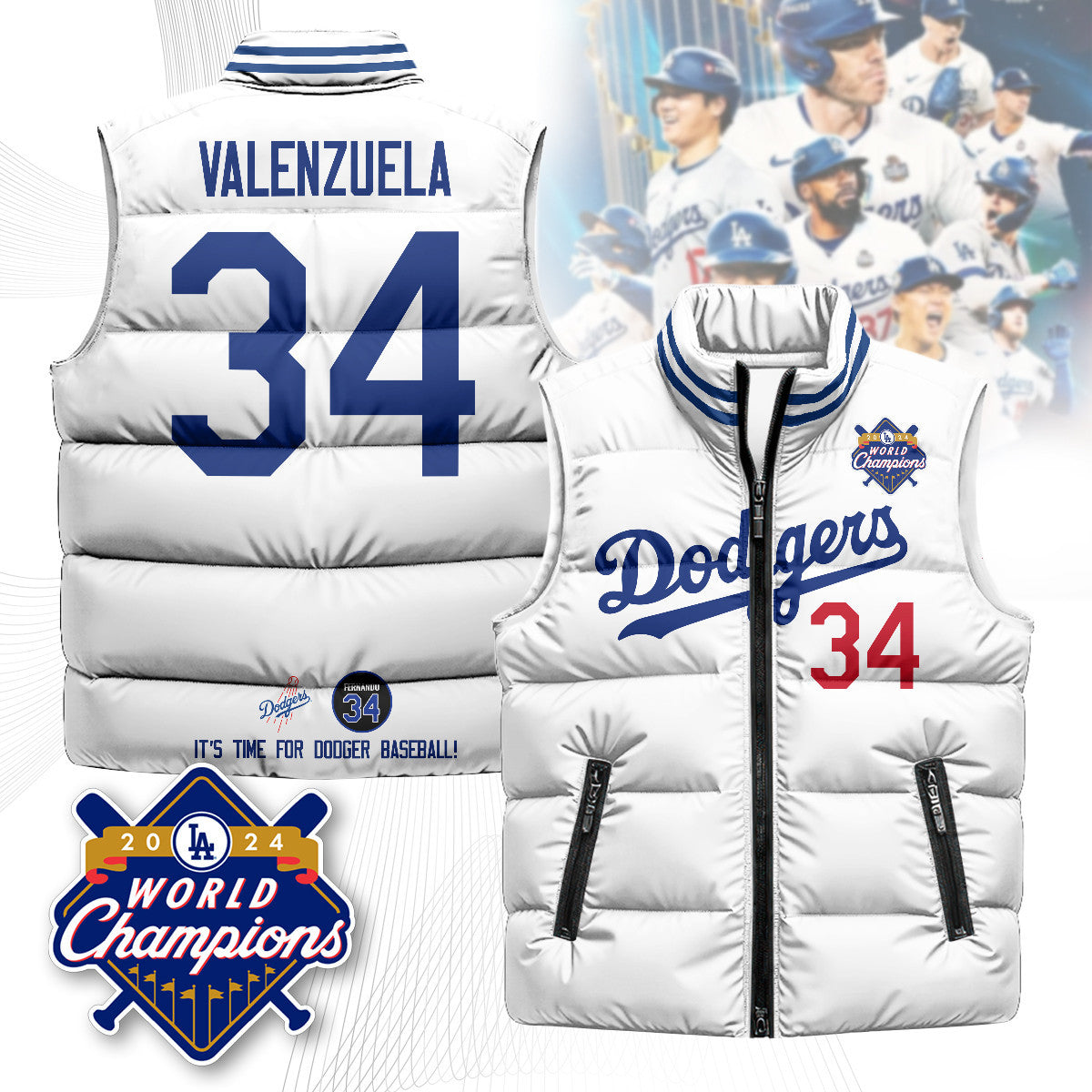 LAD Unisex Puffer Vest