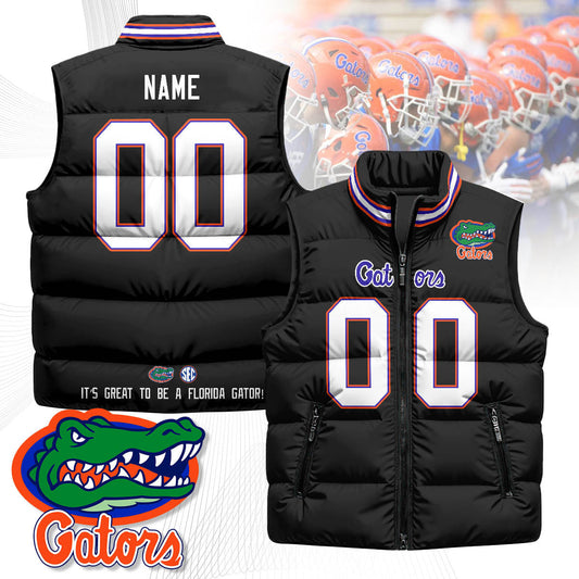 Custom Florida Gators Unisex Puffer Vest