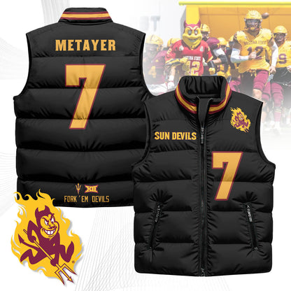 Arizona State Sun Devils Unisex Puffer Vest