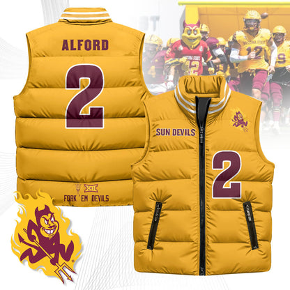 Arizona State Sun Devils Unisex Puffer Vest