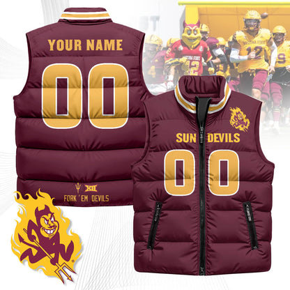 Arizona State Sun Devils Unisex Puffer Vest