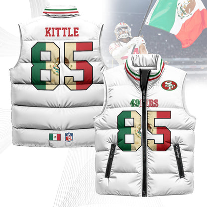 San Francisco 49ers Mexico Puffer Vest