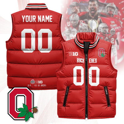 Ohio State Buckeyes Unisex Puffer Vest