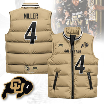 Colorado Buffaloes Unisex Puffer Vest