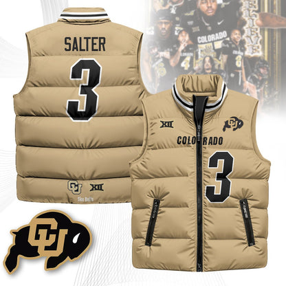 Colorado Buffaloes Unisex Puffer Vest