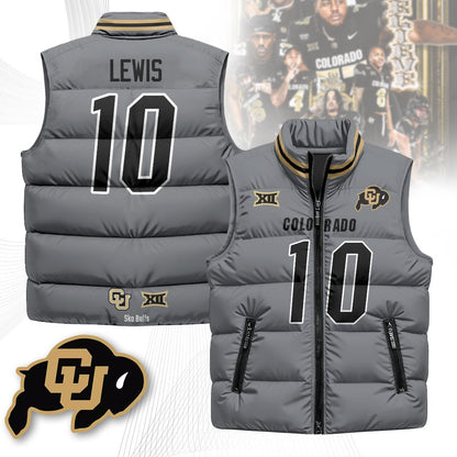 Colorado Buffaloes Unisex Puffer Vest