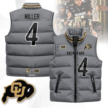 Colorado Buffaloes Unisex Puffer Vest