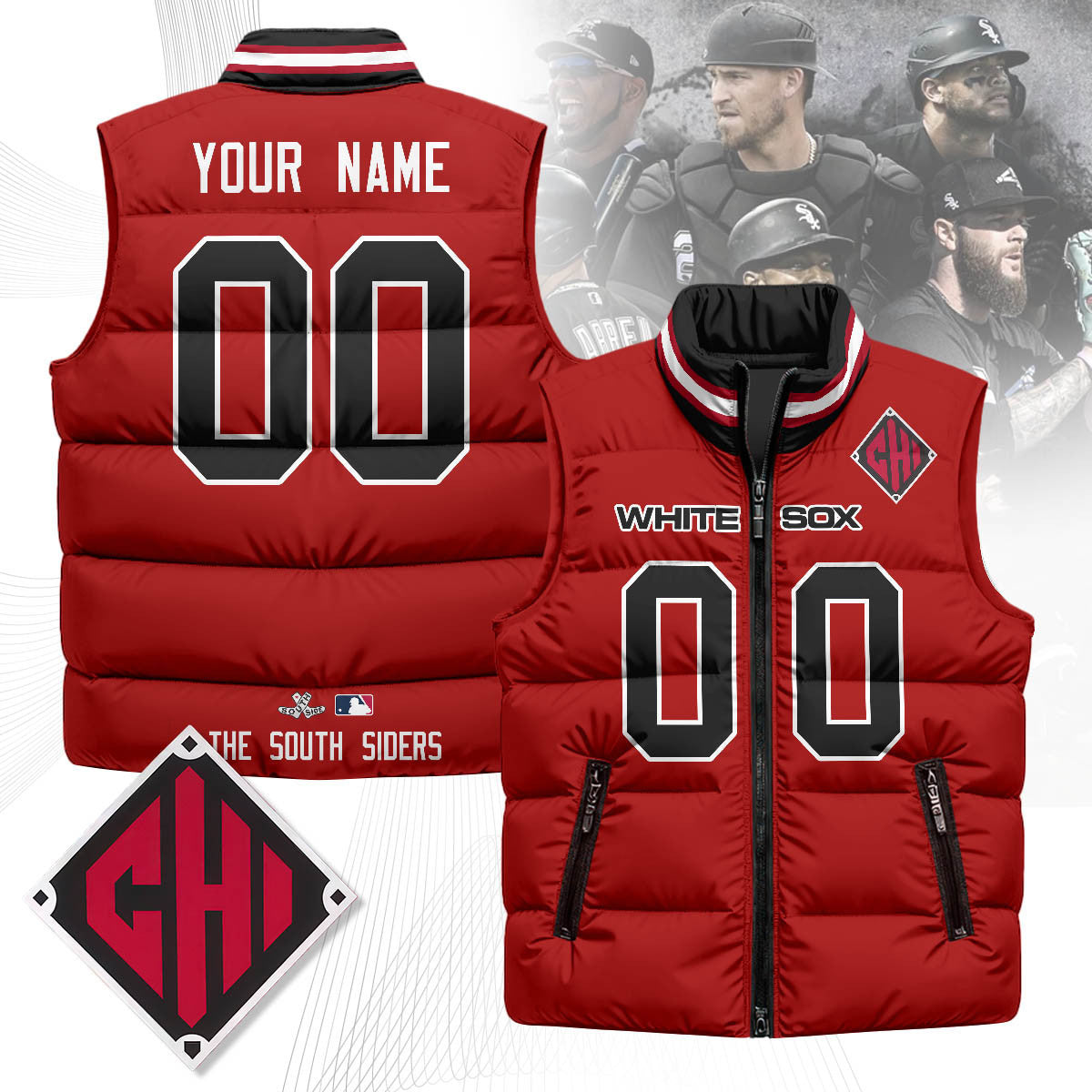 Chicago White Sox Unisex Puffer Vest