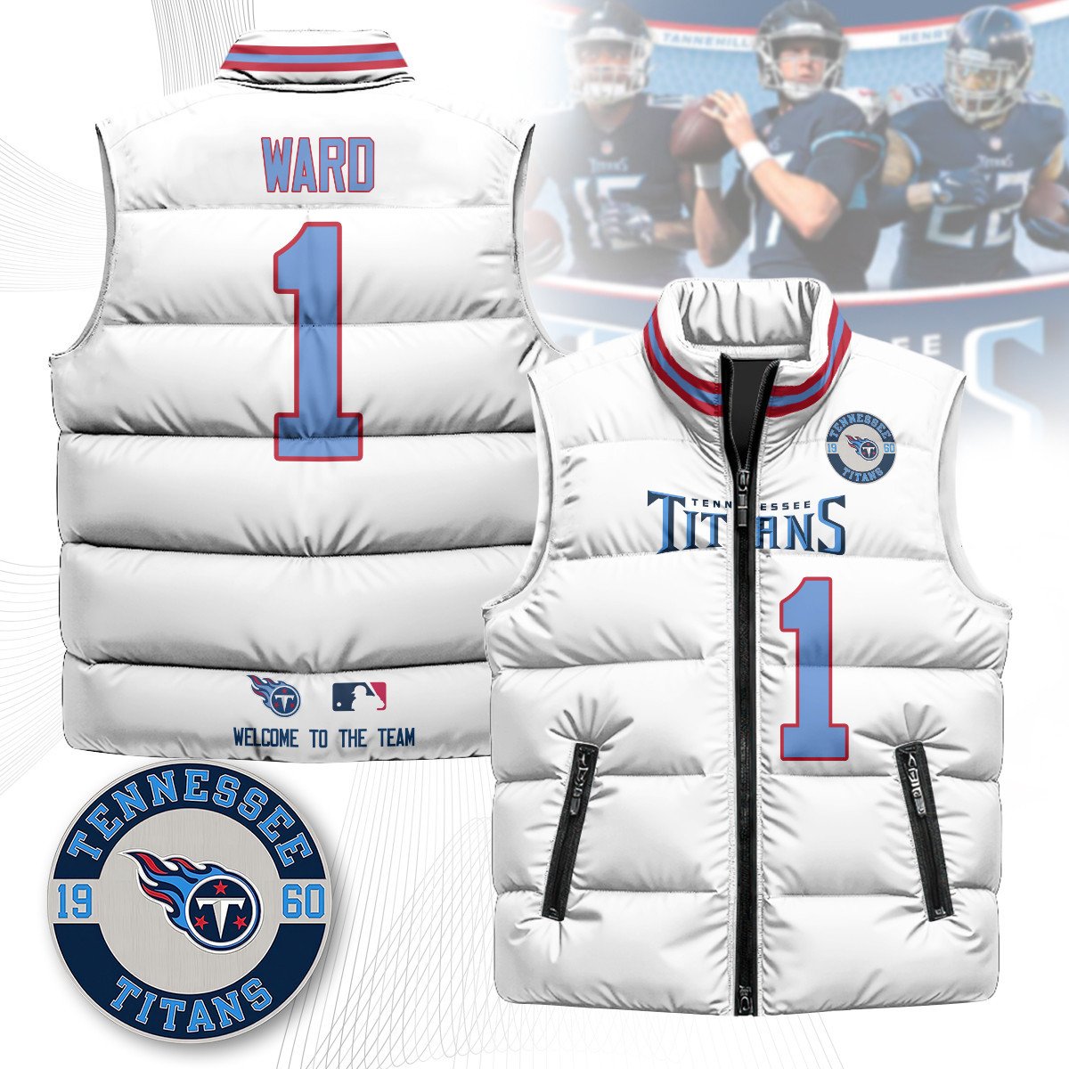 TEN Unisex Puffer Vest