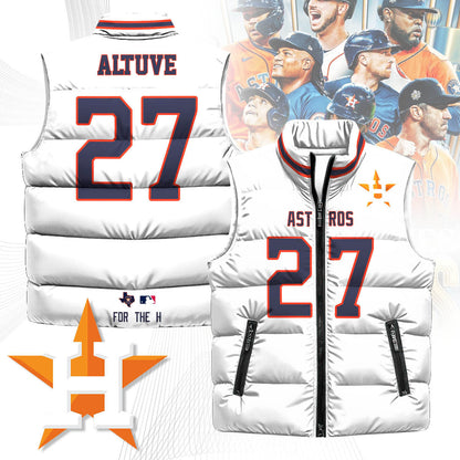 Houston Astros Unisex Puffer Vest