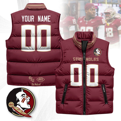 Florida State Seminoles Unisex Puffer Vest