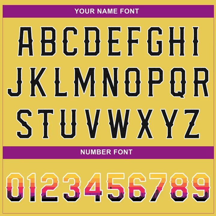 CUSTOM 3D SAN ANTONIO CITY NIGHT PATTERN BASEBALL JERSEY - PRINTED